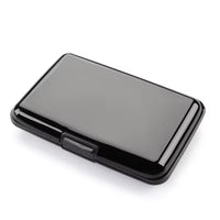 Porte-cartes en métal rigide lisse RFID - Le secur™
