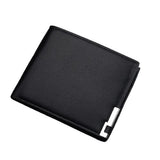 Portefeuille avec décoration métal - L'unique™ noir