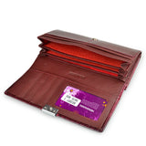 Portefeuille en cuir véritable crocodile - L’élégant™