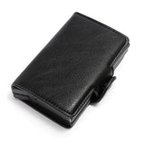 Porte-cartes double en métal RFID - Le secur™ noir