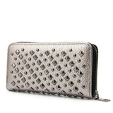 Portefeuille long à clous - L’unique™ silver