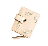 Portefeuille court orné - L’unique™ beige