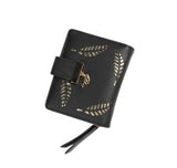 Portefeuille court orné - L’unique™ noir