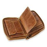 Portefeuille en cuir RFID style vintage - L’élégant™