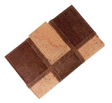 Portefeuille en liège à carreaux - L’unique™