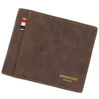 Portefeuille en tissu style vintage - L’unique™ brun