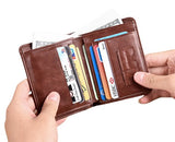 Portefeuille en simili cuir avec protection RFID - L’unique™