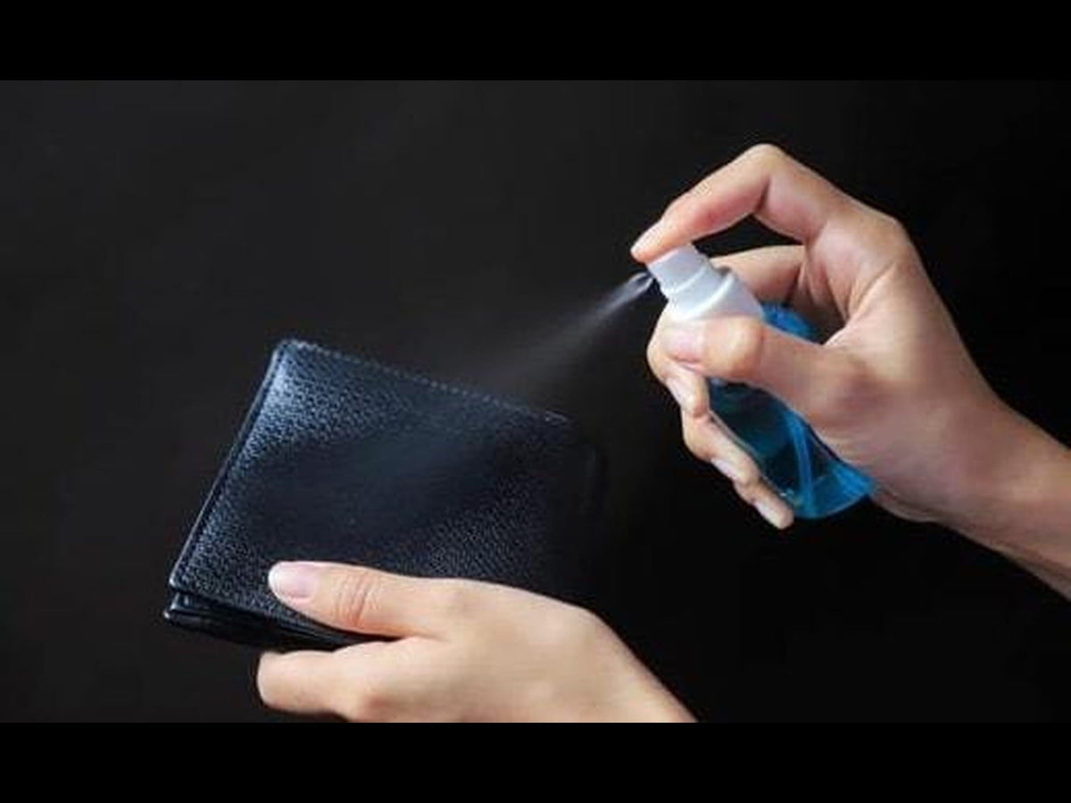 comment nettoyer son portefeuille cuir