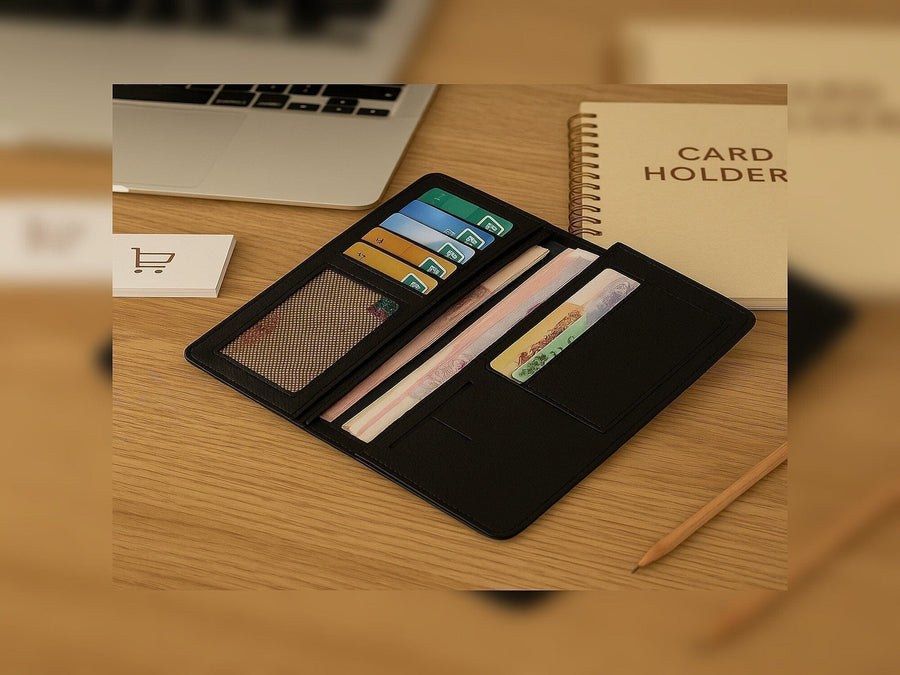 Guide du porte-cartes homme en cuir