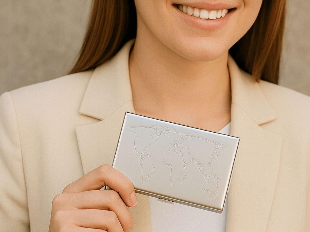 Porte-cartes en métal voyage RFID – Le secur™