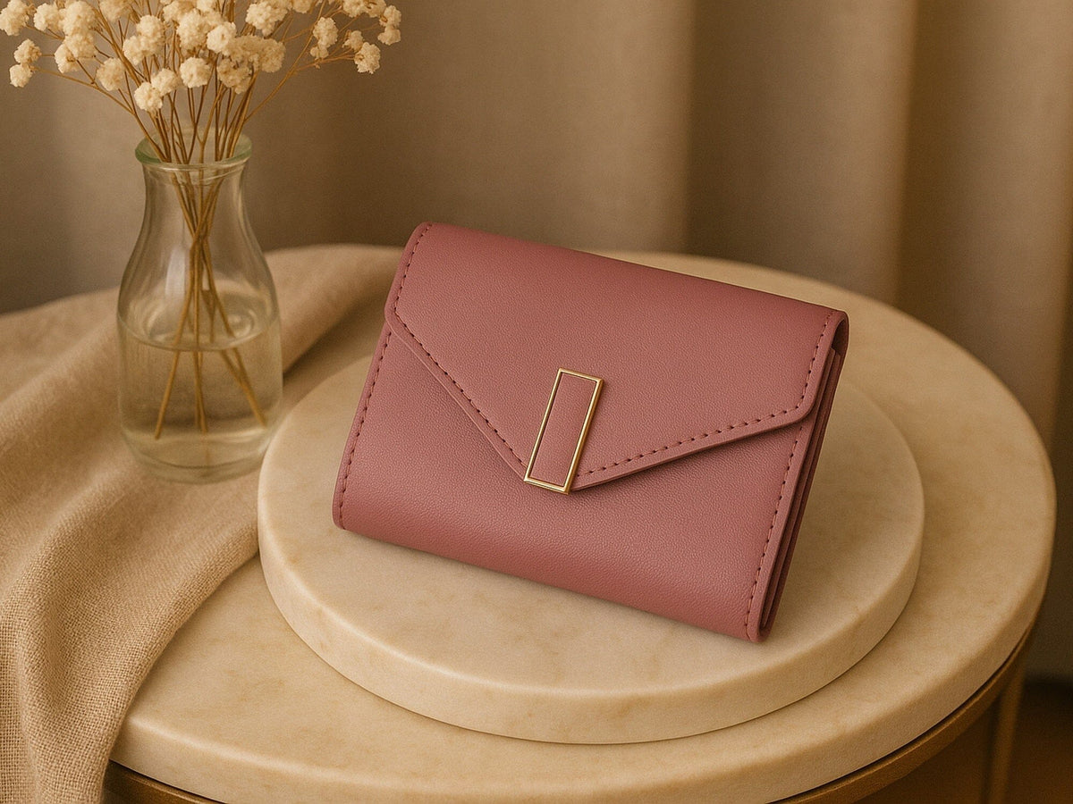 portefeuille compact pour femme
