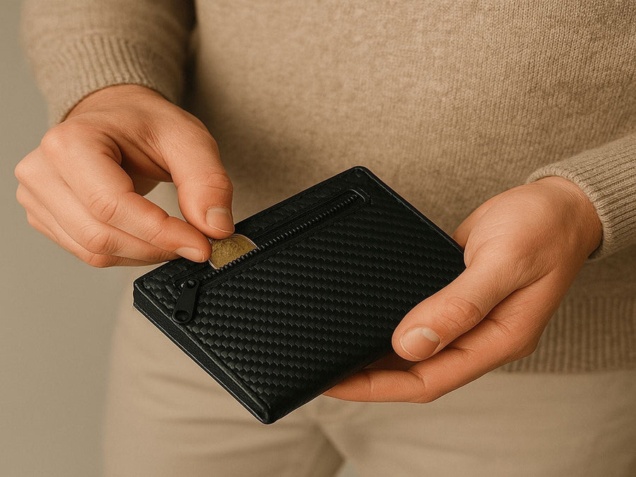 Pourquoi certains porte-cartes intègrent une poche zippée ?
