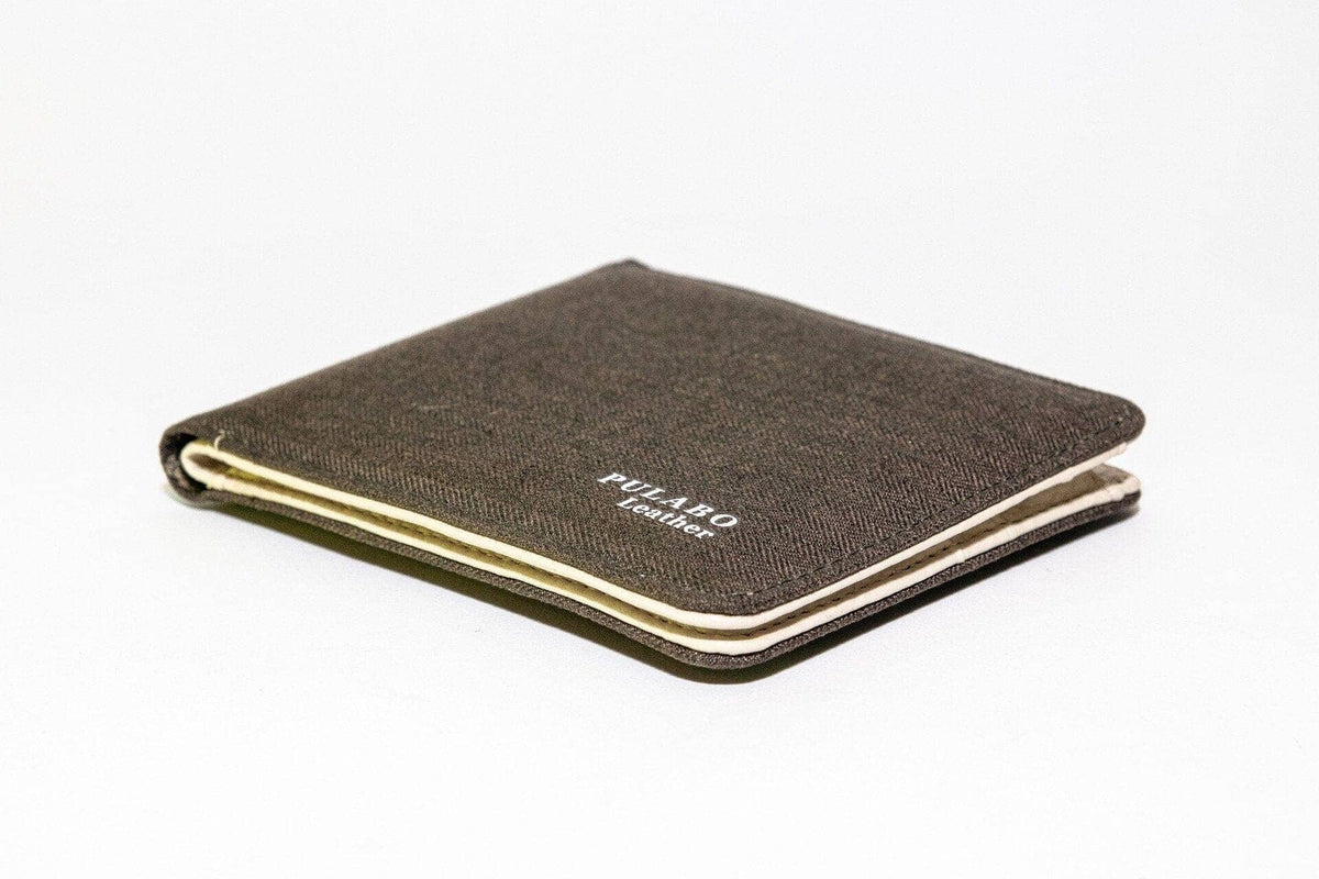 porte carte brun foncé