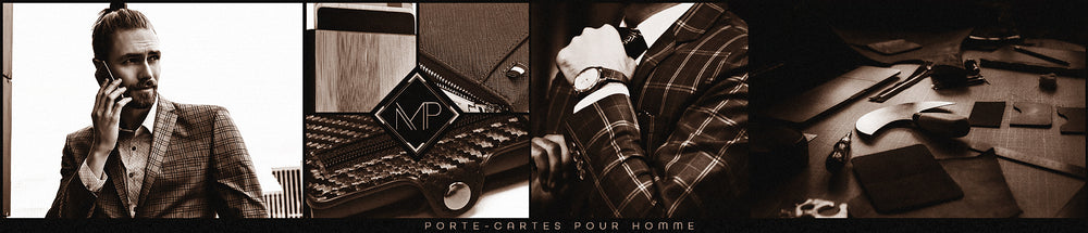 Porte-cartes homme – formats compacts et fonctionnels