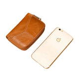 Porte-cartes rétro en cuir véritable RFID - Le Classique™