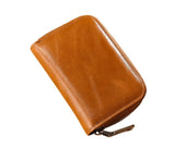 Porte-cartes rétro en cuir véritable RFID - Le Classique™