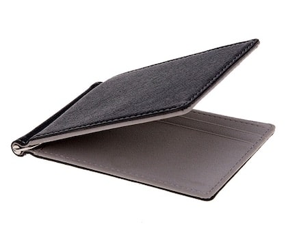 Porte-cartes fin bicolore - Le Classique™