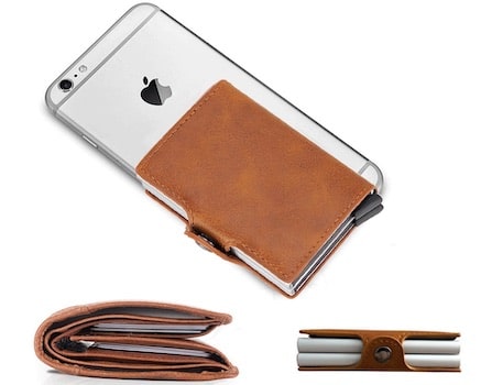 Porte-cartes double en métal RFID - Le Secur™