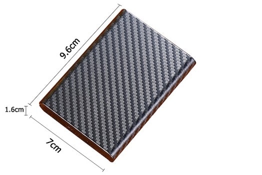 Porte-cartes compact en métal RFID - Le Titan™