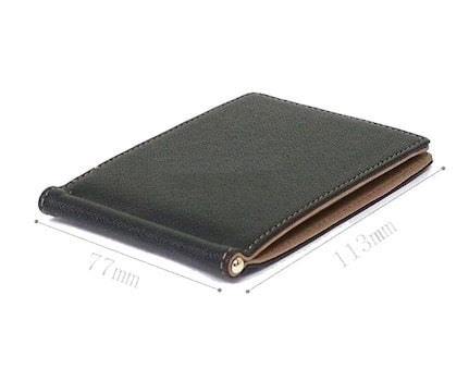 Porte-cartes fin bicolore - Le Classique™