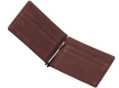 Porte-cartes fin bicolore - Le Classique™