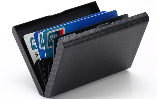 Porte-cartes compact en métal RFID - Le Titan™