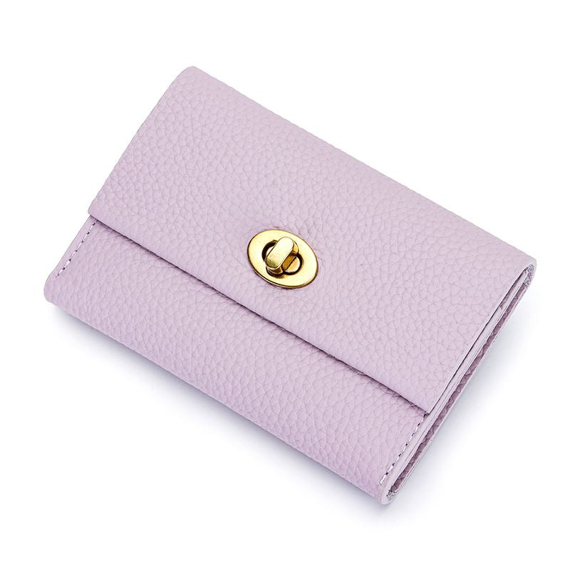 Portefeuille en cuir véritable grainé - Le Classique™