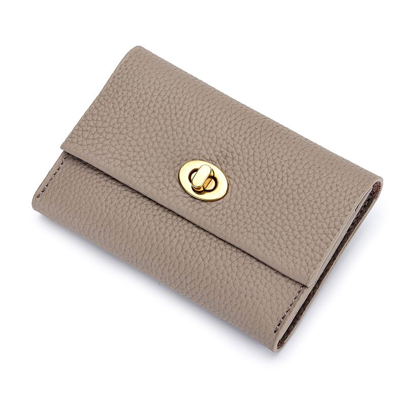 Portefeuille en cuir véritable grainé - Le Classique™