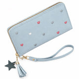 Portefeuille long imprimé coeur - Le Classique™