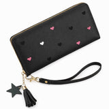 Portefeuille long imprimé coeur - Le Classique™