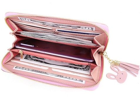 Porte-monnaie long tricolore - Le Classique™