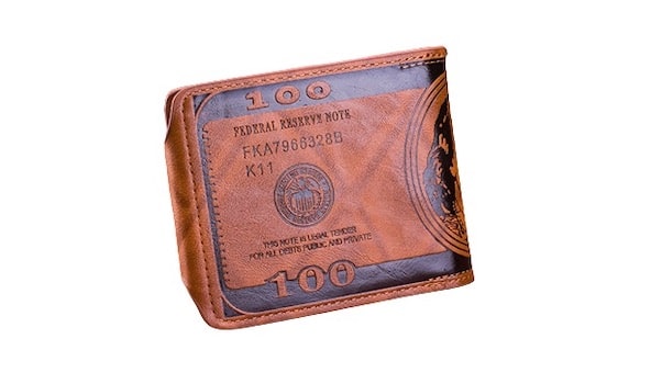 Portefeuille imprimé dollars - L’Audacieux™