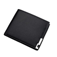 Portefeuille avec décoration métal - L'unique™ noir