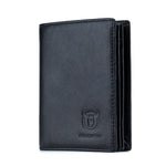 Portefeuille en cuir style rétro - L’élégant™ noir