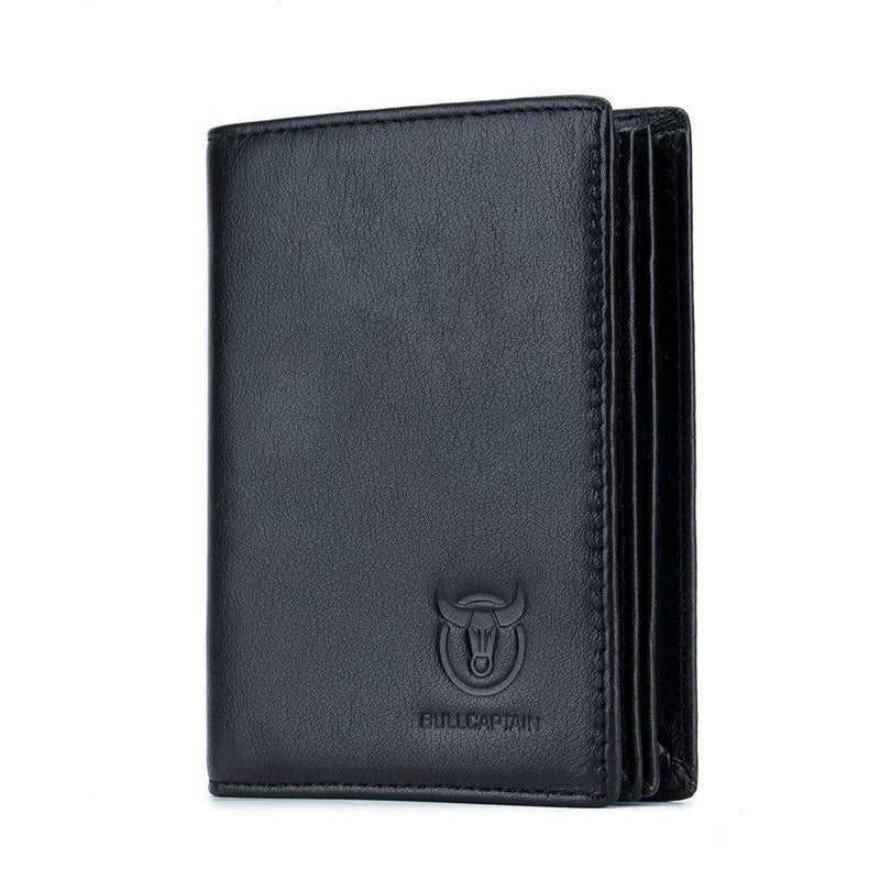 Portefeuille en cuir style rétro - L’Héritage™ noir