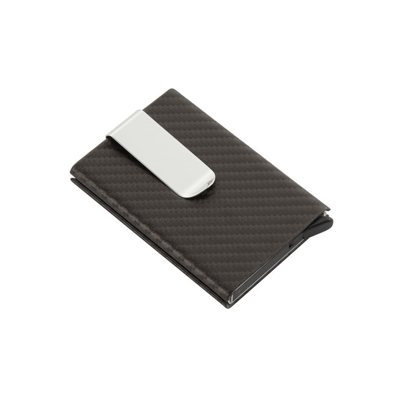Porte-cartes avec pince à billet RFID - Le secur™ noir