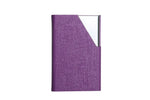 Porte-cartes métal en divers coloris - Le rock™ violet