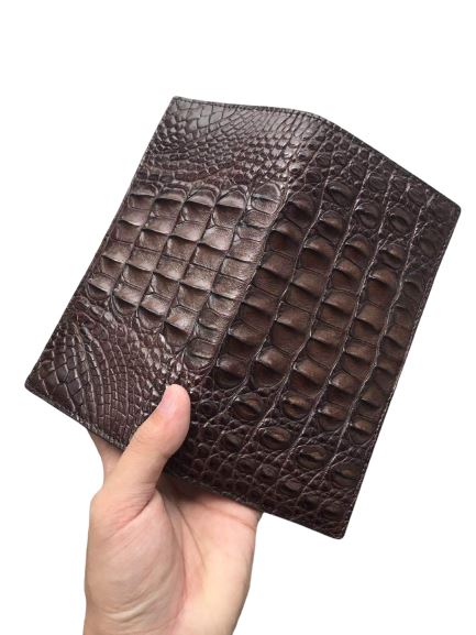 Porte-cartes en cuir véritable de crocodile | Édition limitée - L’Absolu™