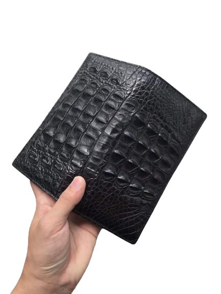 Porte-cartes en cuir véritable de crocodile | Édition limitée - L’Absolu™