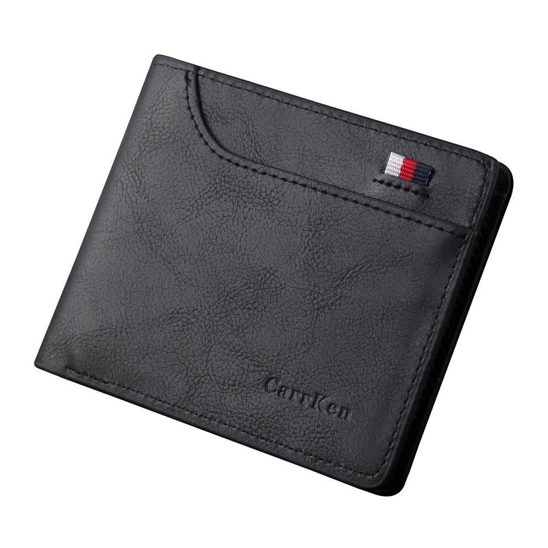 Petit portefeuille style vintage - L’unique™ noir
