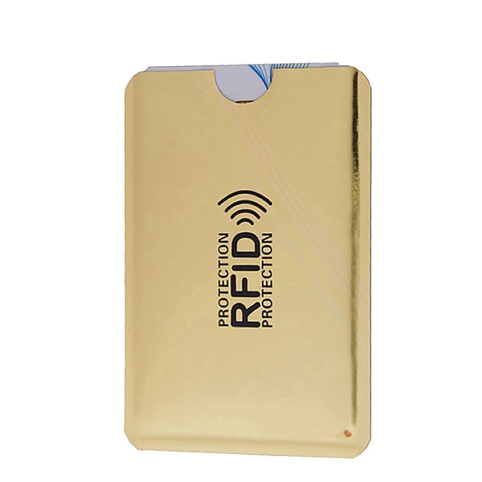 Porte-cartes RFID en métal plastifié - Le Secur™ or