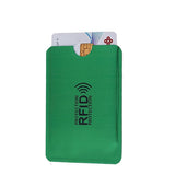 Porte-cartes RFID en métal plastifié - Le secur™ vert