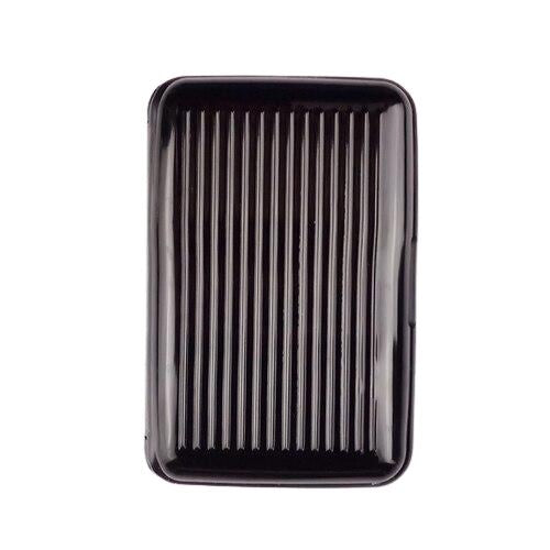 Porte-cartes en métal rigide RFID - Le secur™ noir