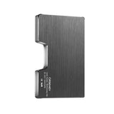 Porte-cartes métal avec pince à billet RFID - Le secur™ noir