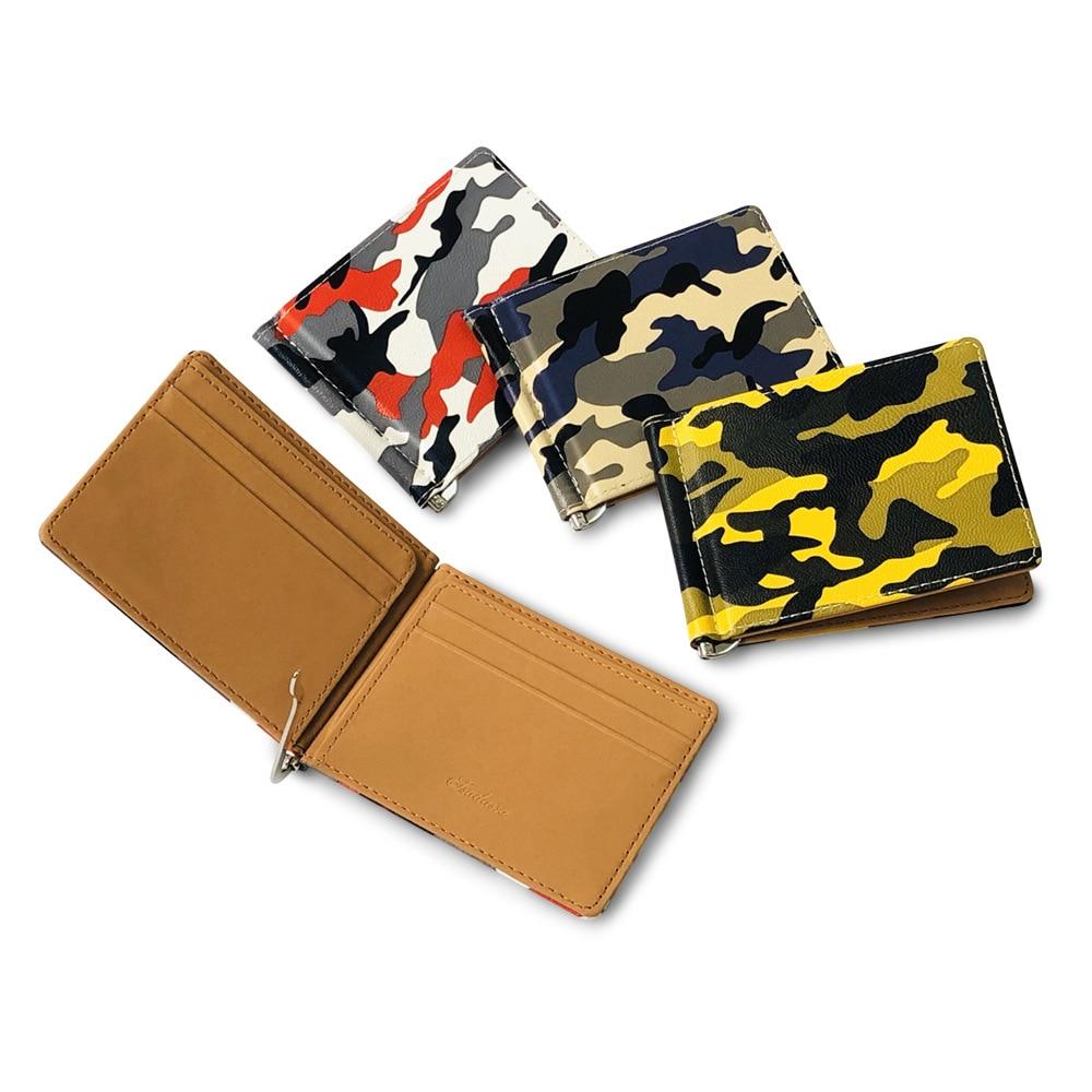 Porte-cartes en simili cuir camouflage - Le Classique™