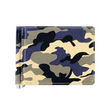 Porte-cartes en simili cuir camouflage - L’essentiel™ vert