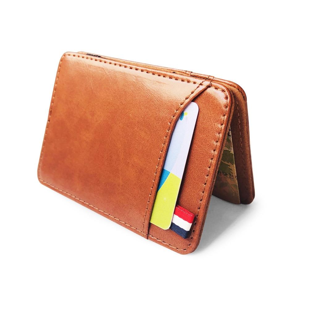 Porte-cartes en simili cuir fin classique - Le Classique™