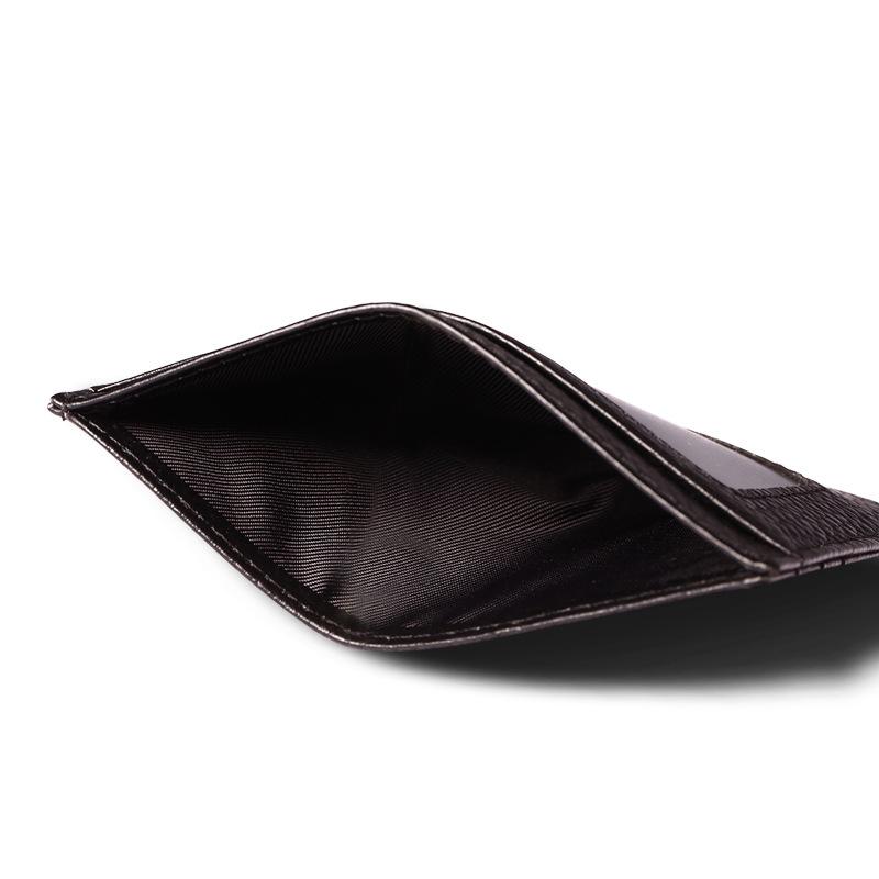 Porte-cartes en cuir ultra fin - Le Classique™