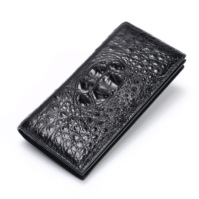 Porte-cartes en cuir véritable de crocodile | Édition limitée - L’Absolu™