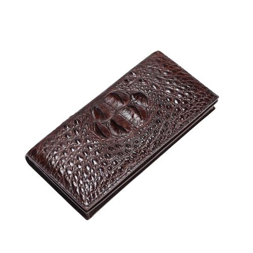 Porte-cartes en cuir véritable de crocodile | Édition limitée - L’Absolu™